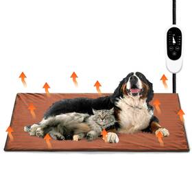 Hp48a Turbro 48x28 Inch Xx-large Pet Heating Pad Electric Heated Dog Bed For... Fas