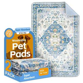 2025120213 Uligota Washable Pee Pads For Dogs 2 Pack Reusable Puppy Training 36 Inch X36 Super