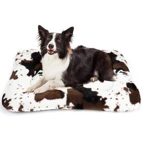 Dtw03 Uligota Soft Dog Bed Crate Mat For Large Dogs - Anti Slip Kennel Pad
