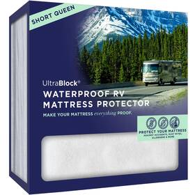 Cominhkpr118534 Ultrablock Utrablock Rv Short Queen Waterproof Mattress Protector - Premium Soft Cotton