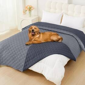 Unb 313036017059 Manta Impermeable Para Perros 82x120 Pulgadas Suave Reversible Lavable Sofa