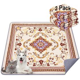 Cydef000108-m-fba Unicorn Catcher Washable Pee Pads For Dogs 2 Pack Super Absorbent Reusable