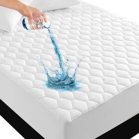 Unilibra 791564785877 King Mattress Protector Waterproof Deep Pocket Pad Cover U