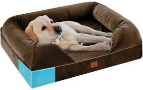 H106 Urpet Orthopedic Dog Bed For Large Dogs - Big Washable Couch Memory Foam P