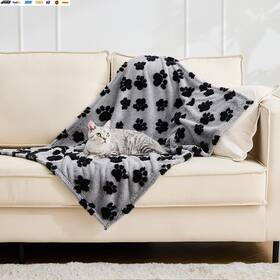 Usa-viralfinds 313097170120 Jacquard Dog Blankets For Small Dogs Cozy Calming Blanket Indoor Cats 280g