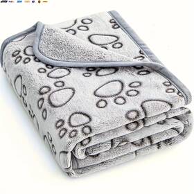 Usa-viralfinds 445008978990 Soft Fluffy High Quality Pet Blanket Cute Cartoon Pattern Mat Warm And Comfo
