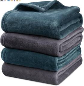 Usa-viralfinds 445028482439 Dog Blanket Washable For Puppy 4 Packs Blankets 40 Inch X28 - Fluffy Soft Small