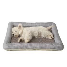 Bs-01 Varmtor Cooling Dog Bed Pet Mat With Quilted Design For Cats Striped B