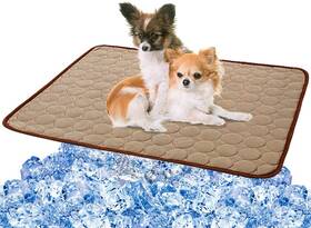 Vemee 180084233301 Cooling Mat Pad For Dogs And Cats - Ice Silk Blanket Cushion