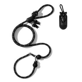 B0g3p4cwxh Vetreska Hands-free Reflective Dog Leash 8ft Adjustable Rope For Medium L