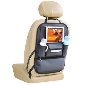 Gd-168 Viaviat Car Seat Organizers Waterproof Backseat Protector With Storage Pocket Large L