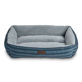 Vibrant Life 194346194445 Lounger Dog Bed Extra Large Blue 42 Inch X 32