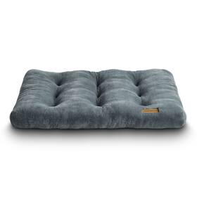 Vibrant Life 194346254255 Large Dog Bed Tufted Super Plush Grey 42 Inch X 32