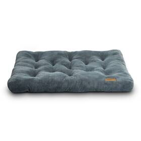 Vibrant Life 194346254286 Extra Large Dog Bed Tufted Super Plush Grey 38 Inch X 48