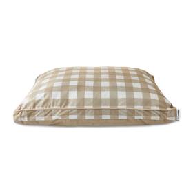 Kr1qy54d-9w3 Vibrant Life Dogs Gusseted Mat Removable And Washable Cover Tan Plaid 42 Inch X 32