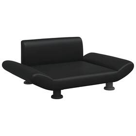 172001 Vidaxl Dog Bed Black 70x45 X 11.0 Inch Faux Leather