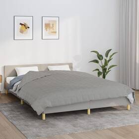 X94.5 Vidaxl 720845723156 Weighted Blanket Gray 86.6 Inch 24.3 Lb Fabric