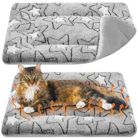 Lua-vitalcozy-2217 Vitalcozy 2 Pack Self Warming Cat Mat Heating Pad Bed Reversible Machine... Fast Ship