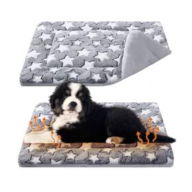 Lua-vitalcozy-2218 Vitalcozy 2 Pack Self Warming Cat Mat Heating Pad Bed Reversible Machine Washable