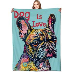 2egr511nhb6dfg99 Vodrm French Bulldog Blanket Pop Art Dog Throw Blankets Birthday Gifts For Kids Adu