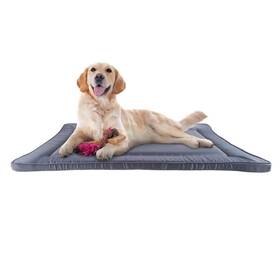 80-pet6179 Wakeman Waterproof Dog Crate Bed - Gray 38.75 Inch X 25