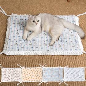 Warfort Dz018 Reversible Silent Cat Bed Self Warming Pet Pad Thin Style Mat Washable Cushio