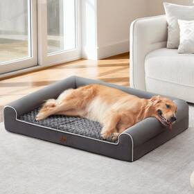 Wr-pet06pv45 Warmrest Large Dog Beds Sized Dogs 45x35x7 Inch Orthopedic Xxl Xl Bed For M