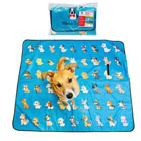 Warren London 850024496705 Groom Ftnft Go Mat Fur Catching Surface For Brushing Dog Playpen Picn