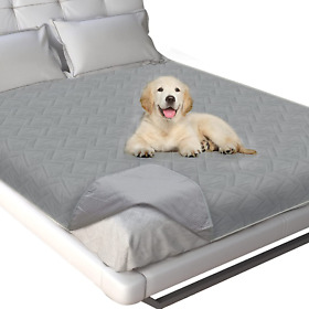Waterproof Dog Bed Cover Pet Blanket Sofa With Non-skid Bottom Couch