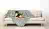 Wh6070fcgry Precious Tails Gray Ultra Plush Conversational Flannel Fleece Pet Throw Blanket 60 X 70