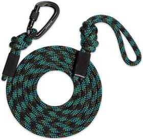 B09cjnmvmy Wilderdog Carabiner Climbing Rope Dog Leash 5ft Medium/large Granite