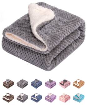 Wonder Miracle 789964518188 Fuzzy Dog Blanket Or Cat Pet Warm And Soft Plush Fleece