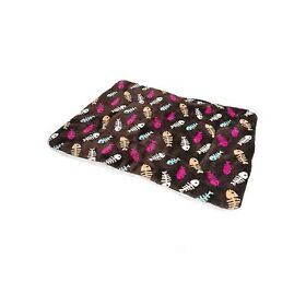 Woshilaocai Dogs Self Heat Mat Indoor Outdoor Blanket Cute Print Pet
