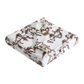 Wrangler Ushshf1325555 - Blanket Super Soft Plush Bedding Yellowstone Inspired Throw Blan