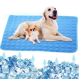 Xinchangshangmao 167085612031 Dog Cooling Mat Pet Self Cool Pad Ice Silk Washable Summer Cooled F