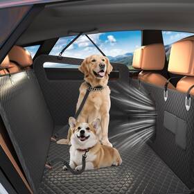 Xuvira-103-ba-fbm-1 Xuvira Dog Car Seat Cover Waterproof Scratch Proof Pet Hammock With Heavy Duty
