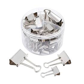 Cm192532s Yopink Silver Binder Clips Paper Clamps Assorted Sizes Set Small Medium Large F