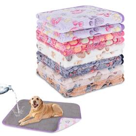 Yp01103-m-fba Yuepet Waterproof Dog Blankets 6 Pack Washable For Bed Couch Sofa Prot