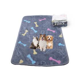Yzbfsgt01 Yzhduxiu 1 Pack 3 Dog Blanket For Small Dogs Super Soft Fluffy Premium Fleece Ca