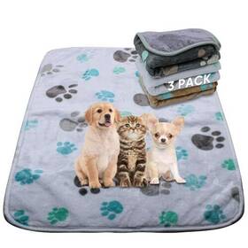 Yzgt01 Yzhduxiu 1 Pack 3 Waterproof Dog Blanket For Small M 30x20 Inch Grey Coffee White
