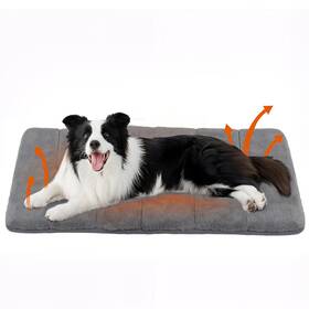 Usaz01a251dbm0300l Zakapaws Dog Crate Pad For Small Dogs - 35x23 Memory Foam Bed Washable And Anti-sli