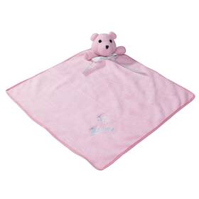 Zanies 721343052791 Snuggle Bear Blanket Dog Toys Pink