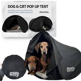 Zden-pets-1 Zden Original Patented Cozy Pet Bed Calming Den For Indoor Cats And Small Dogs P