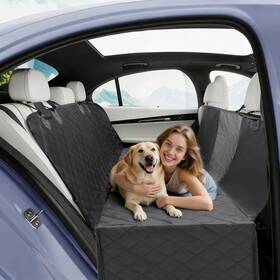 Zhochi 739722734091 100% Waterproof Dog Car Seat Cover Full Coverage Back Protector For