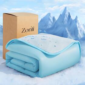 Zonli 753089812513 Premium Cooling Blanket For Dogs-lightweight Fluffy Pet Throw And Bed Cover Coo