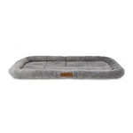 Vibrant Life Cozy Luxe Crate Mat Pet Bed, Gray, 42". Fixed Price $26.36.