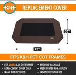 Dog Replacement Cover, Designed To Fit K&h Large Pet Cots (sold Separatel.... Fixed Price $19.50.