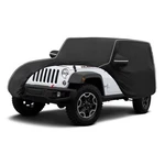 Maiker Car Cover Waterproof All Weather Compatible With Jeep Wrangler 600D. Fixed Price $91.12.