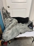 Paw Pupprotector Waterproof Throw Blanket - Grey Gray 50 X 60. Fixed Price $59.99.