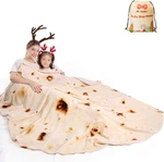 Mermaker Burrito Tortilla Taco Blanket 71 Inches For Adult Kids, Realistic. Fixed Price $28.19.